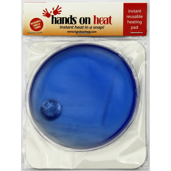 round reusable hand warmer